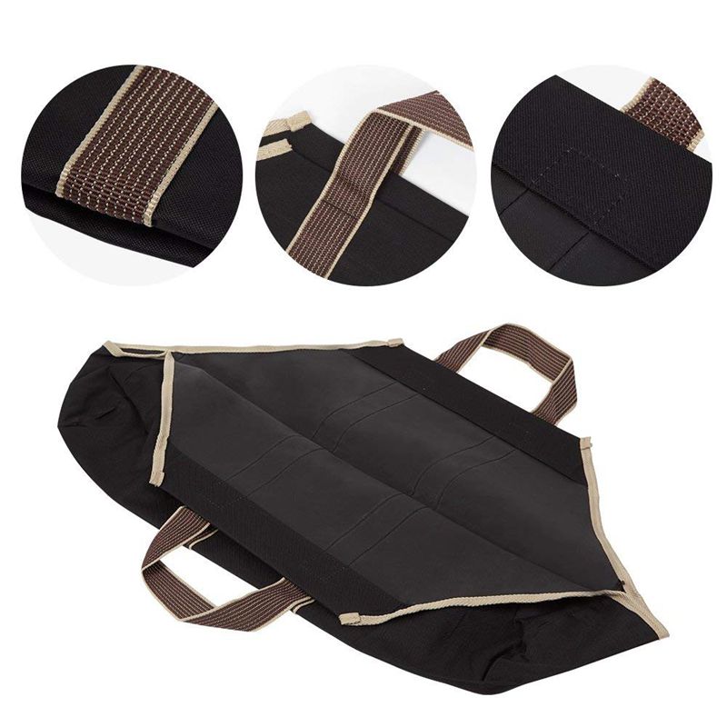 Firewood Bag Canvas Log Carrier