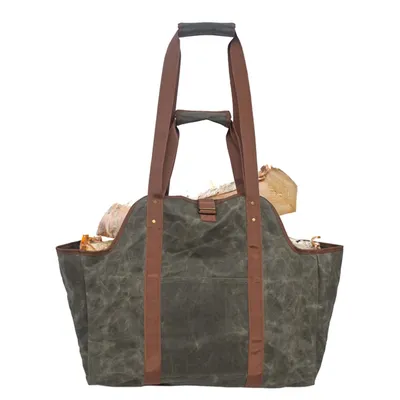 Firewood Carrier Tote Bag