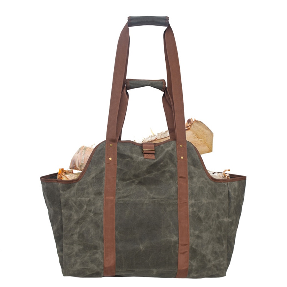 Firewood Carrier Tote Bag