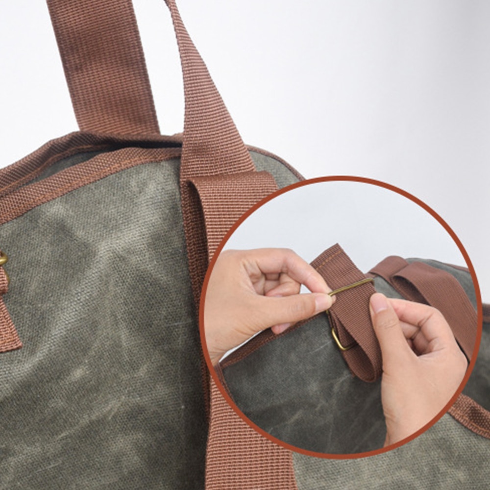 Firewood Carrier Tote Bag