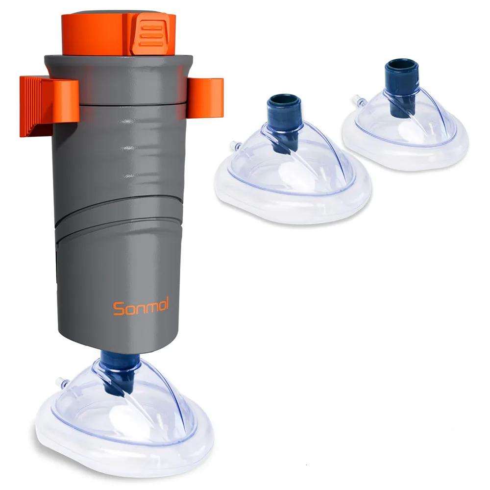 First Aid Anti Choking Rescue Device Automatic for Adults Kids with 3 Different Sizes Masks Home Airway Assist