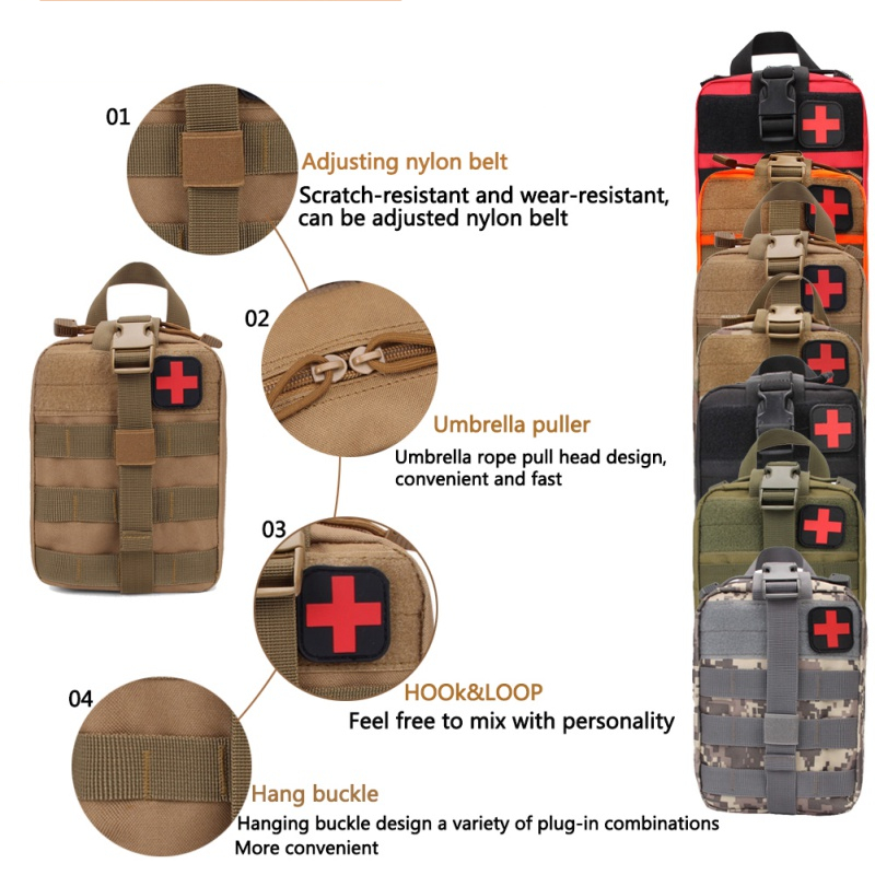 First Aid Bag Multifunctional Waist Pack