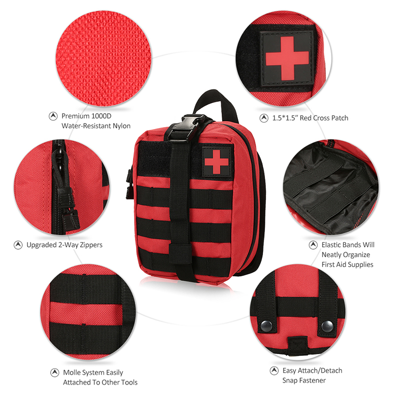First Aid Kit Bag Organizer First Aid Kit Bag Organizer