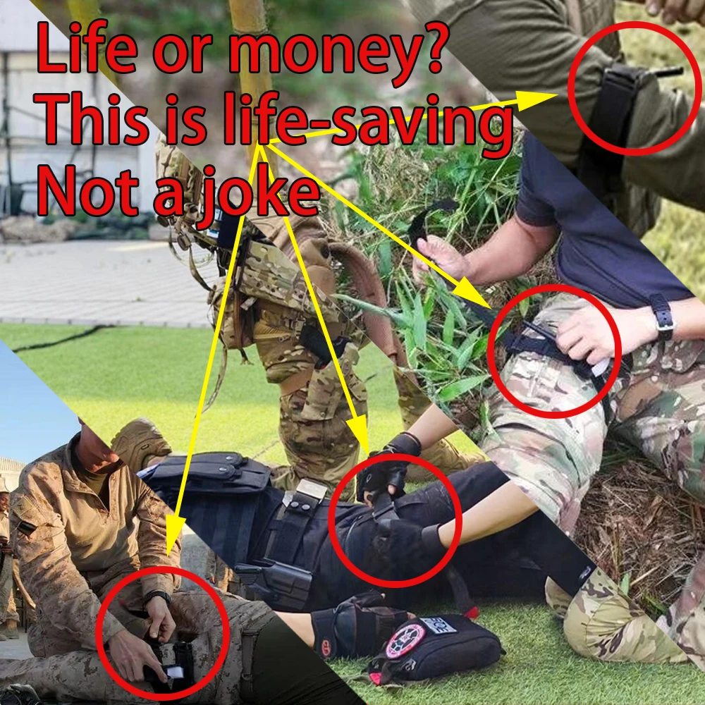 First Aid Survival Kit Tactical IFAK Pouch Supplied full set Molle Camping Kit with 18 EMT Items for Military Emergency First Aid Survival Kit Tactical IFAK Pouch Supplied full set Molle Camping Kit with 18 EMT Items for Military Emergency