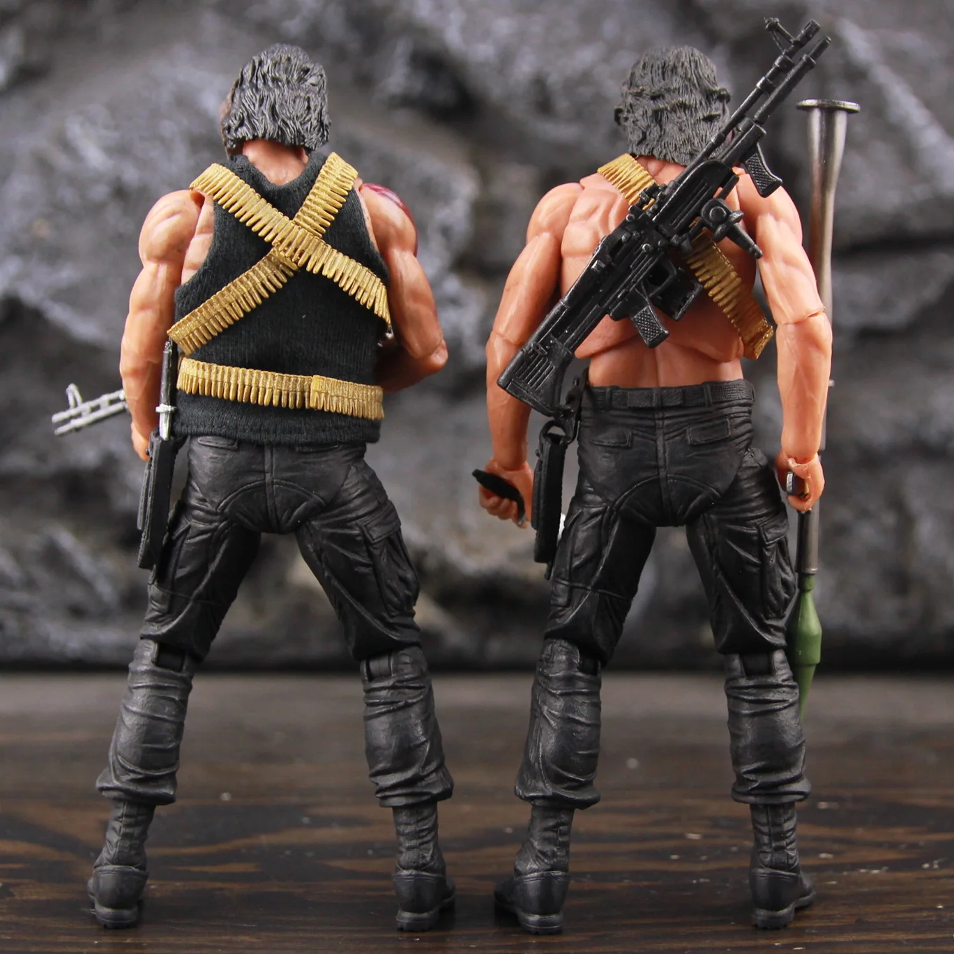 First Blood Ron Kim John J.R Rambo 7″ Action Figure Special Forces Soldier Avenger Sylvester Film Toys Doll Model