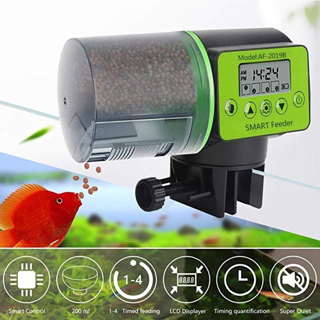 Fish Feeder Timer Automatic Dispenser Fish Feeder Timer Automatic Dispenser