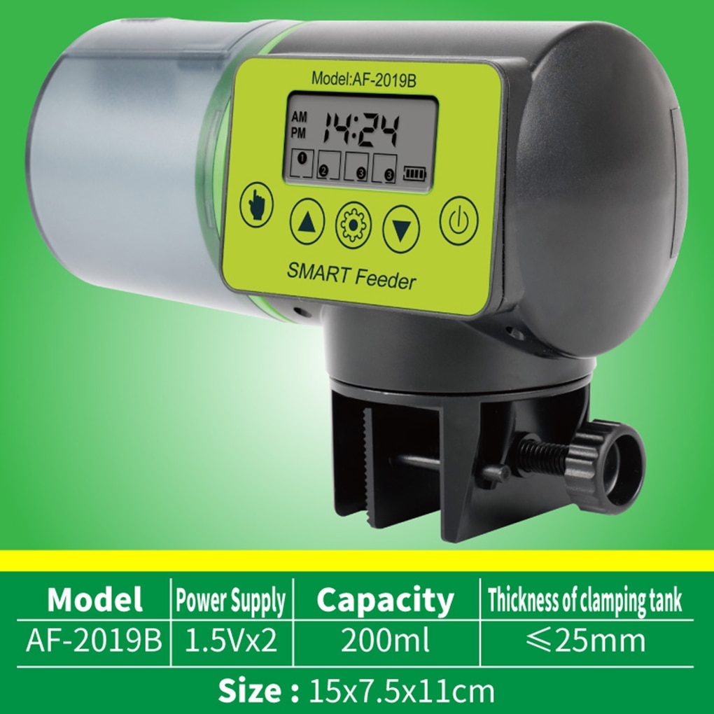 Fish Feeder Timer Automatic Dispenser Fish Feeder Timer Automatic Dispenser
