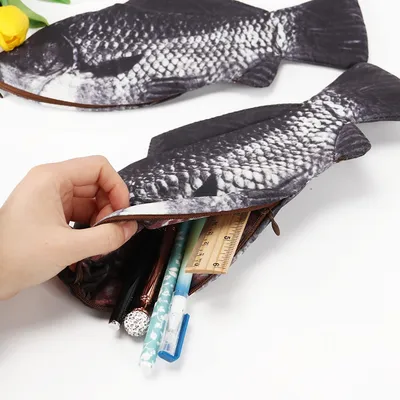 Fish Pencil Case Fun Pen Pouch Fish Pencil Case Fun Pen Pouch