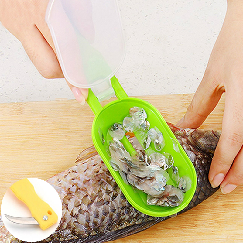 Fish Scaler With Knife Fish Scaler With Knife