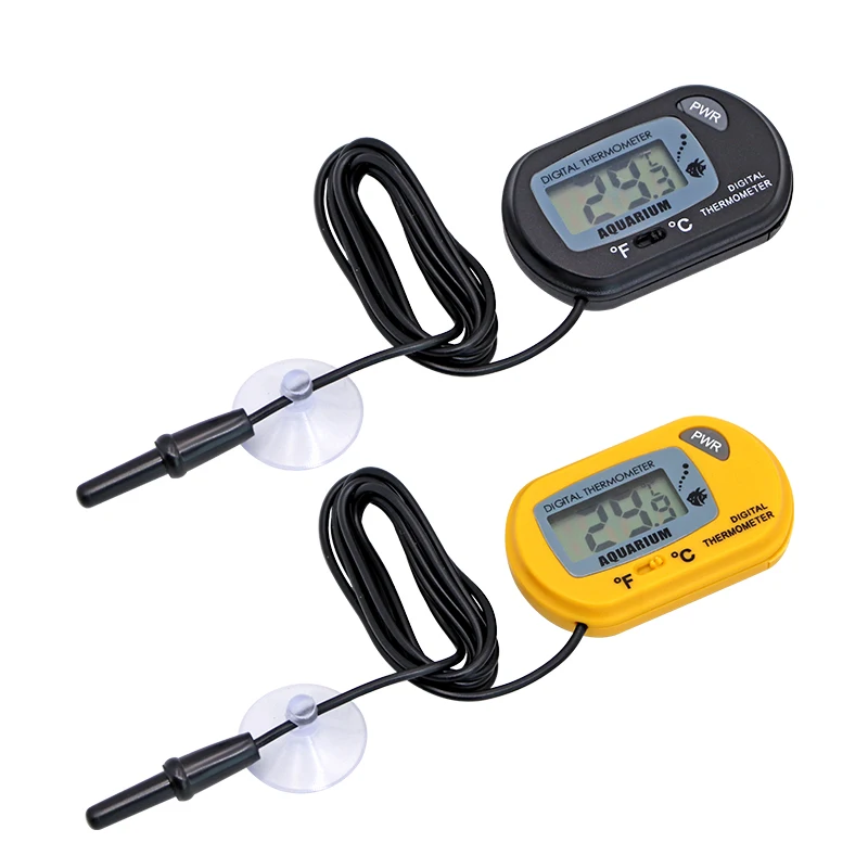 Fish Tank LCD Digital Aquarium Thermometer Temperature Water Meter Aquarium Temp Detector Fish Alarm Pet Supplies Tool Fish Tank LCD Digital Aquarium Thermometer Temperature Water Meter Aquarium Temp Detector Fish Alarm Pet Supplies Tool