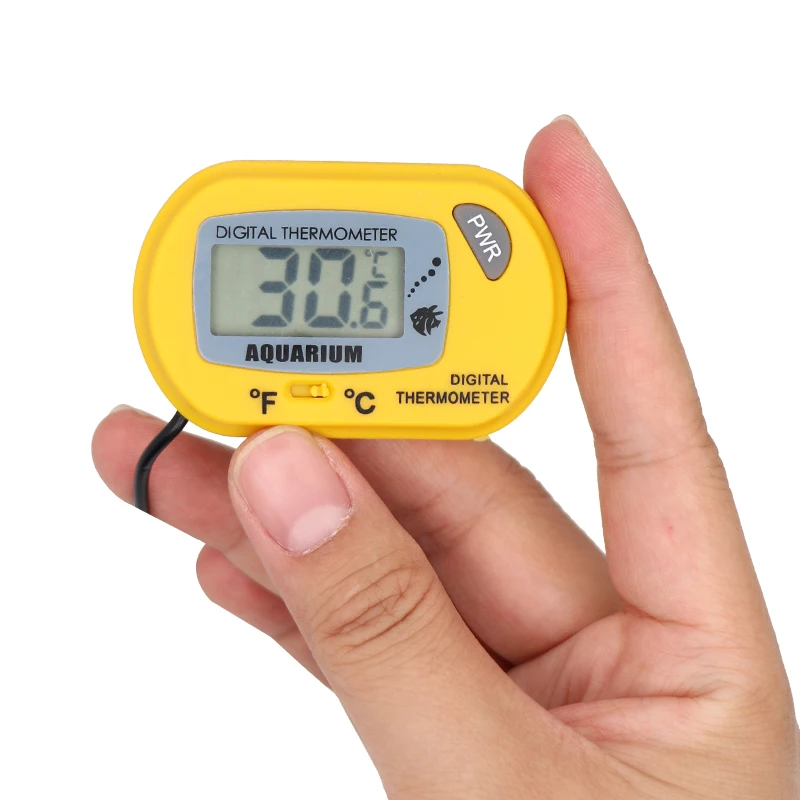 Fish Tank LCD Digital Aquarium Thermometer Temperature Water Meter Aquarium Temp Detector Fish Alarm Pet Supplies Tool Fish Tank LCD Digital Aquarium Thermometer Temperature Water Meter Aquarium Temp Detector Fish Alarm Pet Supplies Tool