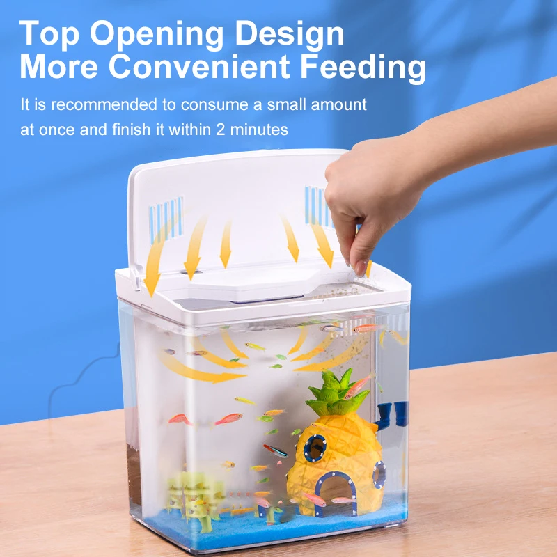 Fish Tank Living Room Small Mini Douyu Tank Household Tabletop Ecological Tank Self Circulating Back Filter Goldfish Fish Tank Living Room Small Mini Douyu Tank Household Tabletop Ecological Tank Self Circulating Back Filter Goldfish