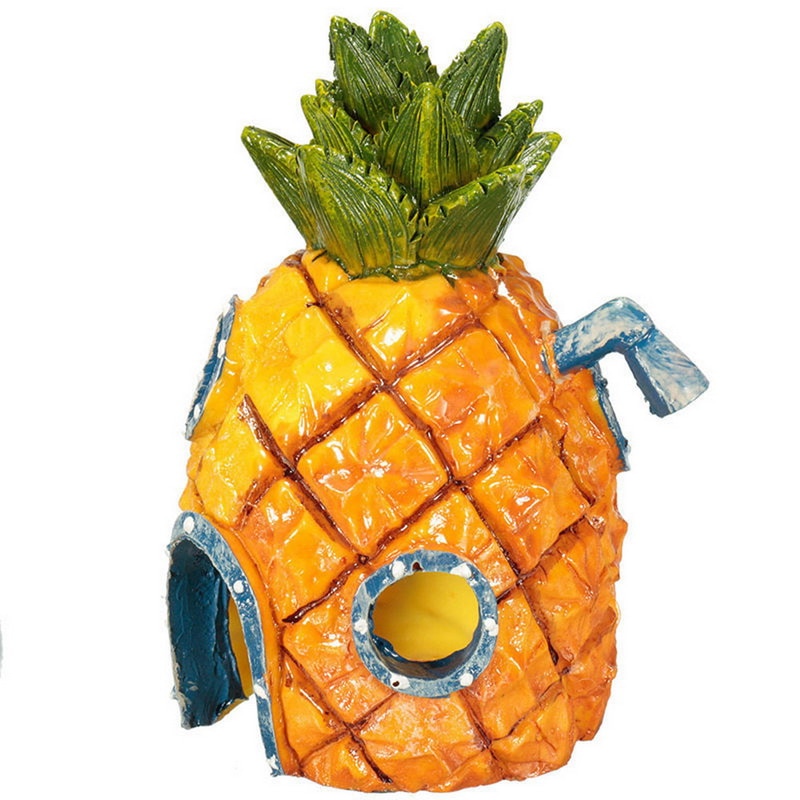 Fish Tank Ornaments Spongebob Design