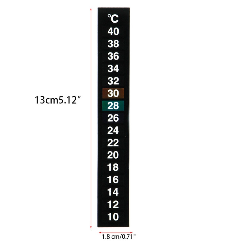 Fish Tank Thermometer Temperature Sticker Fish Tank Thermometer Temperature Sticker