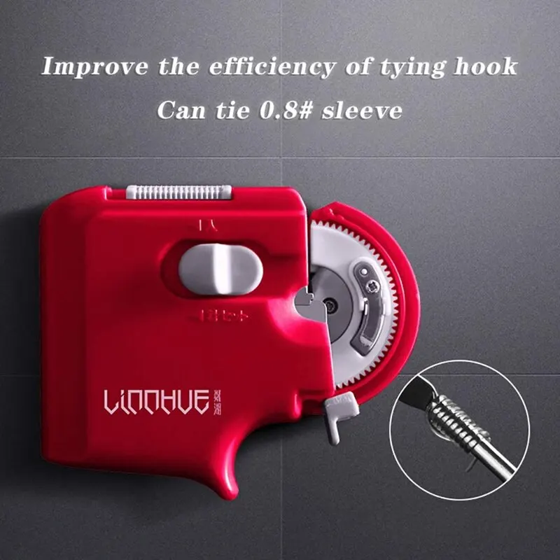Fishing Automatic Hook Tier Fishing Line Tying Device Portable Electric Fishing Hooks Tie Machine Fishing Tool Fishing Automatic Hook Tier Fishing Line Tying Device Portable Electric Fishing Hooks Tie Machine Fishing Tool