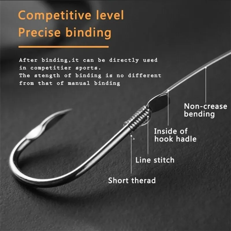 Fishing Automatic Hook Tier Fishing Line Tying Device Portable Electric Fishing Hooks Tie Machine Fishing Tool Fishing Automatic Hook Tier Fishing Line Tying Device Portable Electric Fishing Hooks Tie Machine Fishing Tool