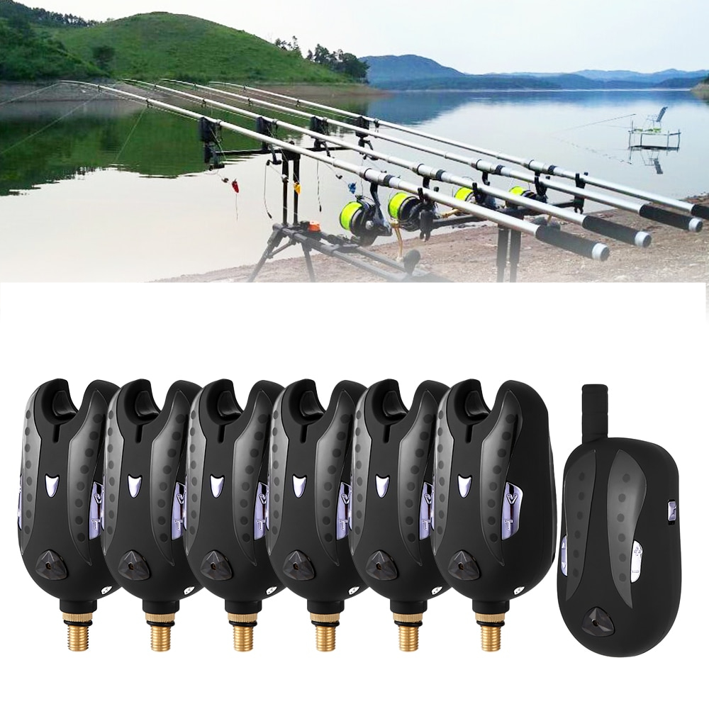 Fishing Bite Alarms with LED Indicator Fishing Bite Alarms with LED Indicator