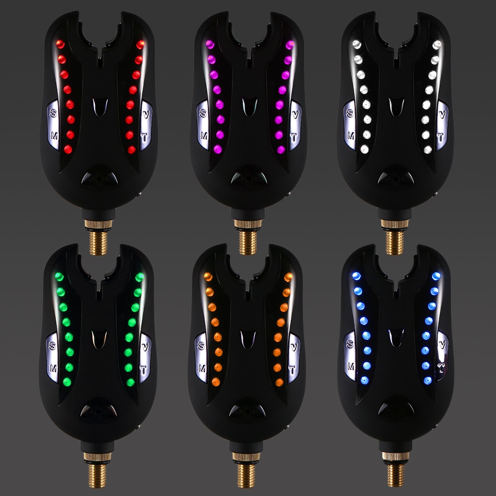 Fishing Bite Alarms with LED Indicator Fishing Bite Alarms with LED Indicator