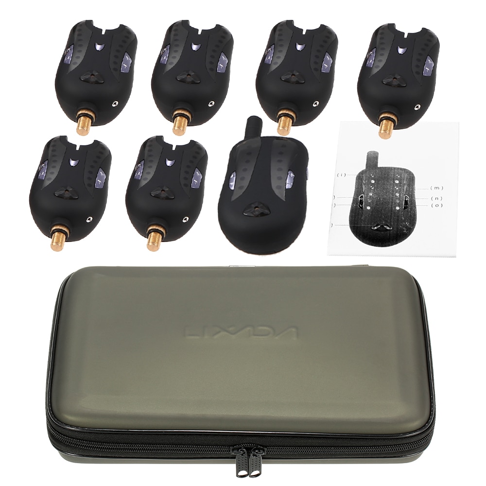 Fishing Bite Alarms with LED Indicator Fishing Bite Alarms with LED Indicator