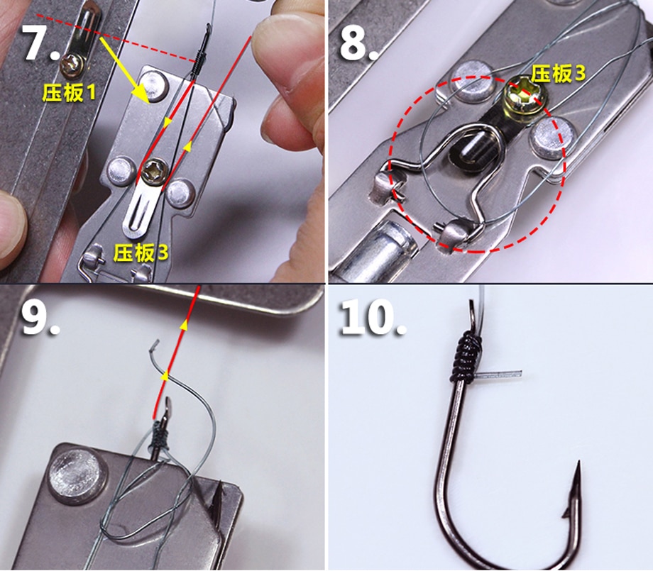 Fishing Knot Tying Tool Stainless Tool Fishing Knot Tying Tool Stainless Tool