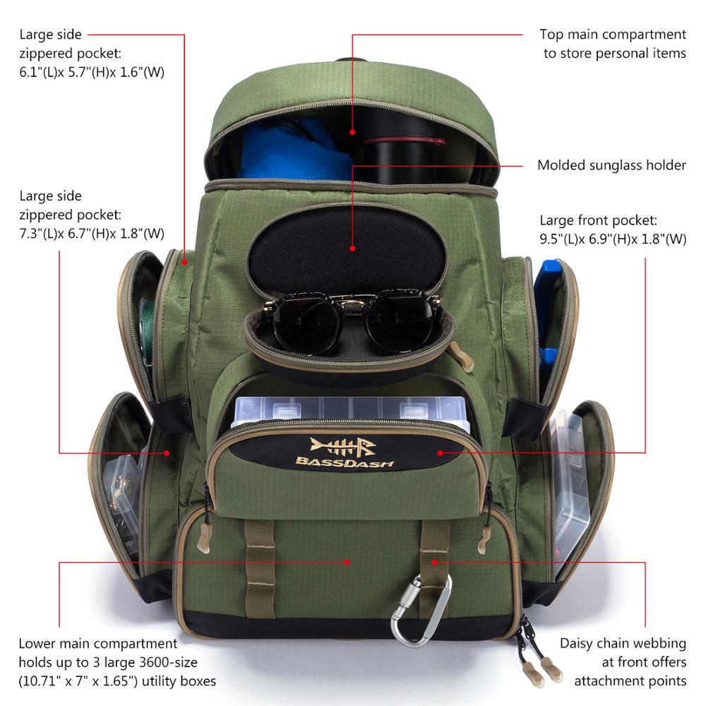 Fishing Tackle Backpack Outdoor Bag