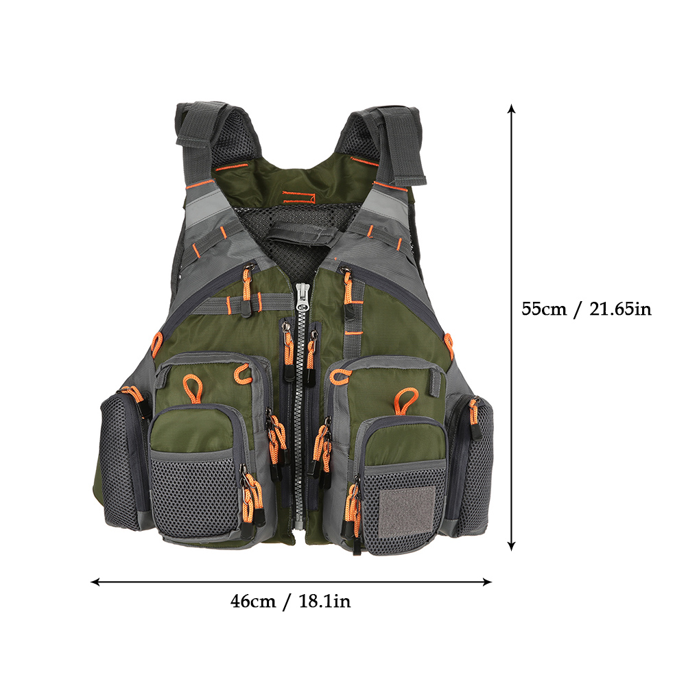 Fishing Vest Outdoor Utility Jacket