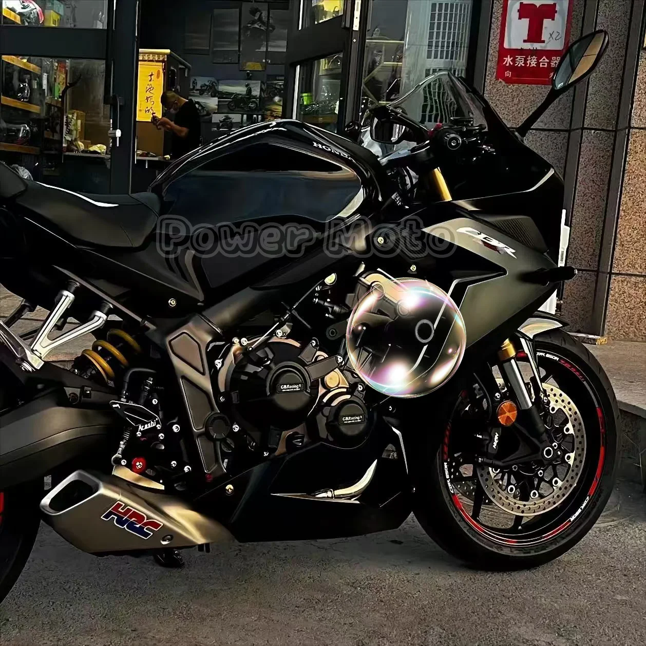 Fit For For Honda CBR650R CB650R 2024 Motorcycle Falling Protection Engine Frame Slider Fairing Guard Crash Pad Side
