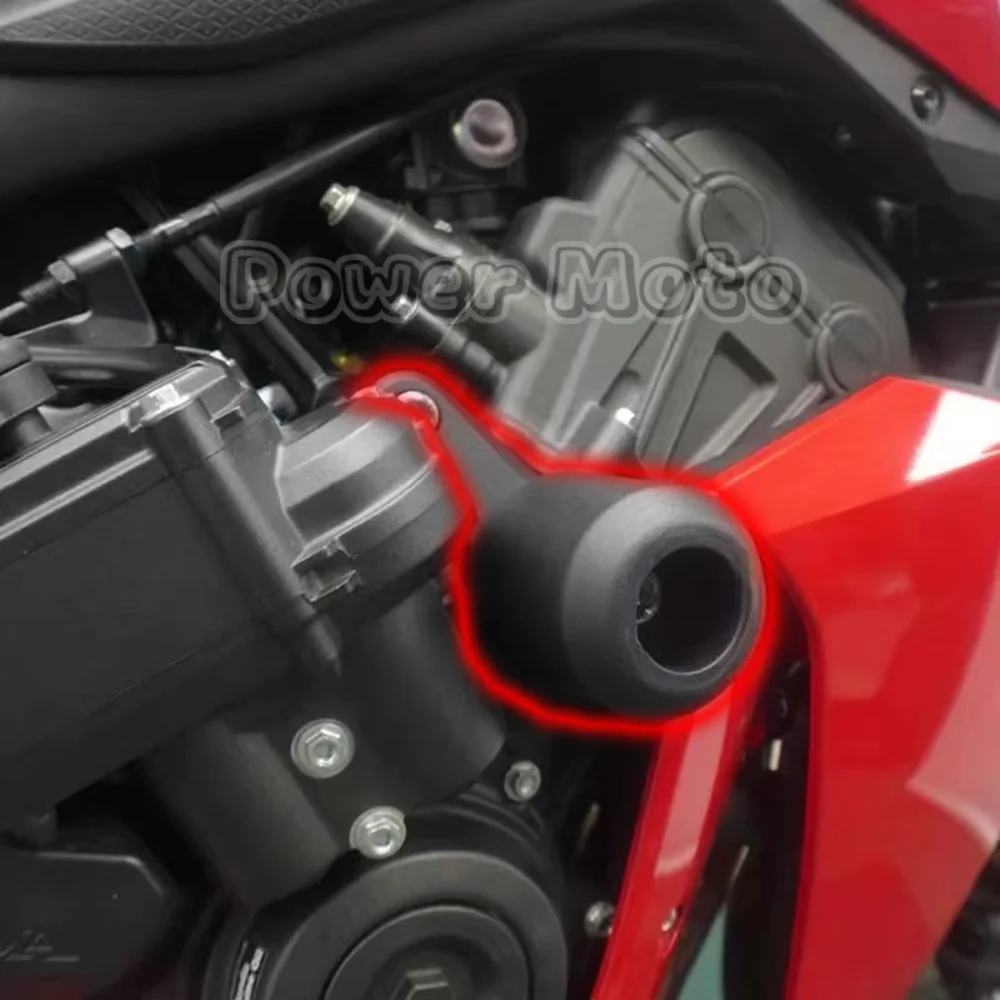 Fit For For Honda CBR650R CB650R 2024 Motorcycle Falling Protection Engine Frame Slider Fairing Guard Crash Pad Side