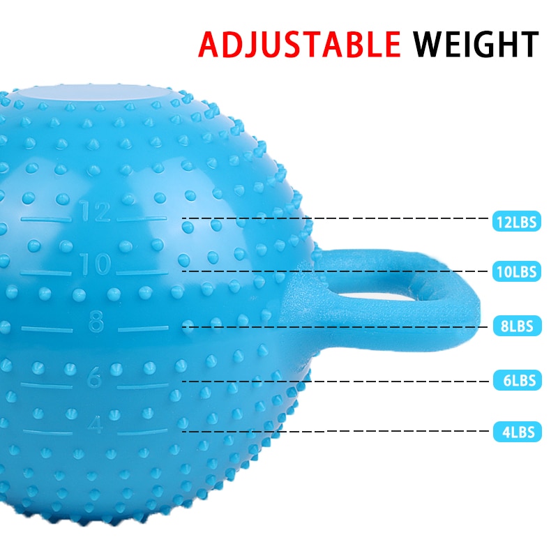 Fitness and Workout Water Filled Kettlebell