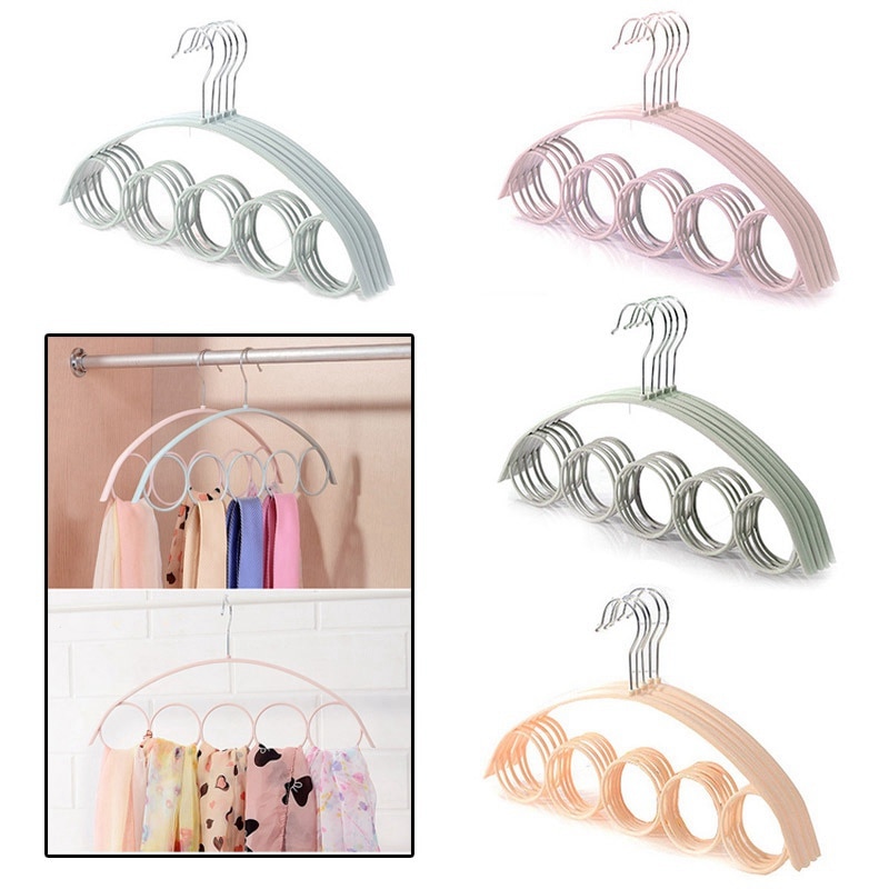 Five Hole Plastic Scarf Hanger Five Hole Plastic Scarf Hanger