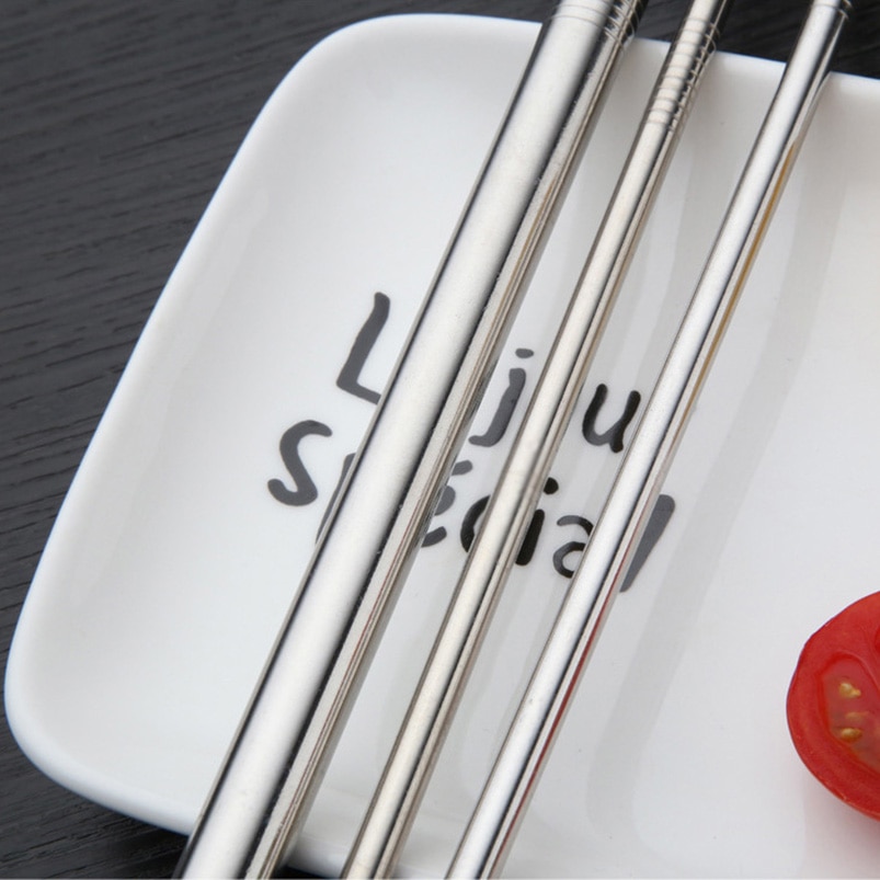Five-piece Set Metal Straws Five-piece Set Metal Straws