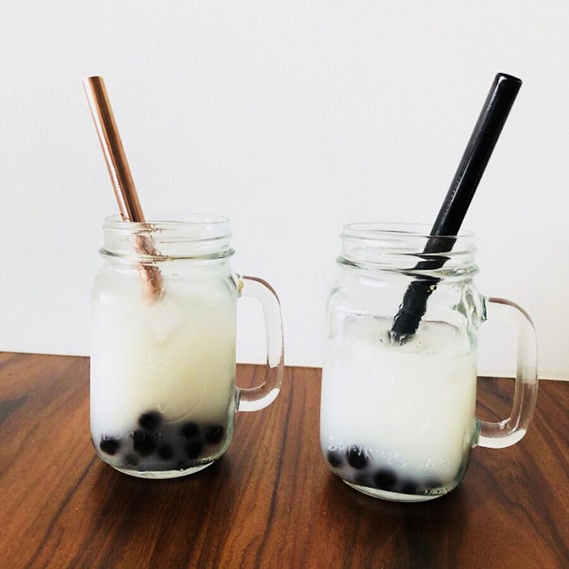 Five-piece Set Metal Straws Five-piece Set Metal Straws