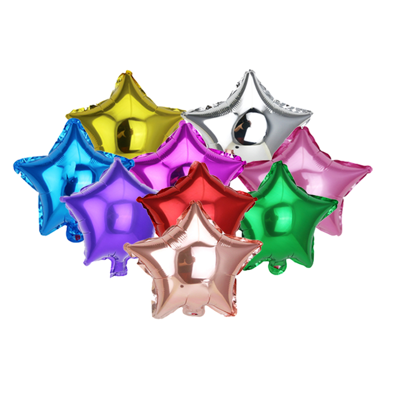Five Points Star Foil Balloons (20pcs) Five Points Star Foil Balloons (20pcs)