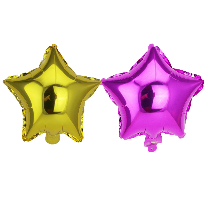 Five Points Star Foil Balloons (20pcs) Five Points Star Foil Balloons (20pcs)