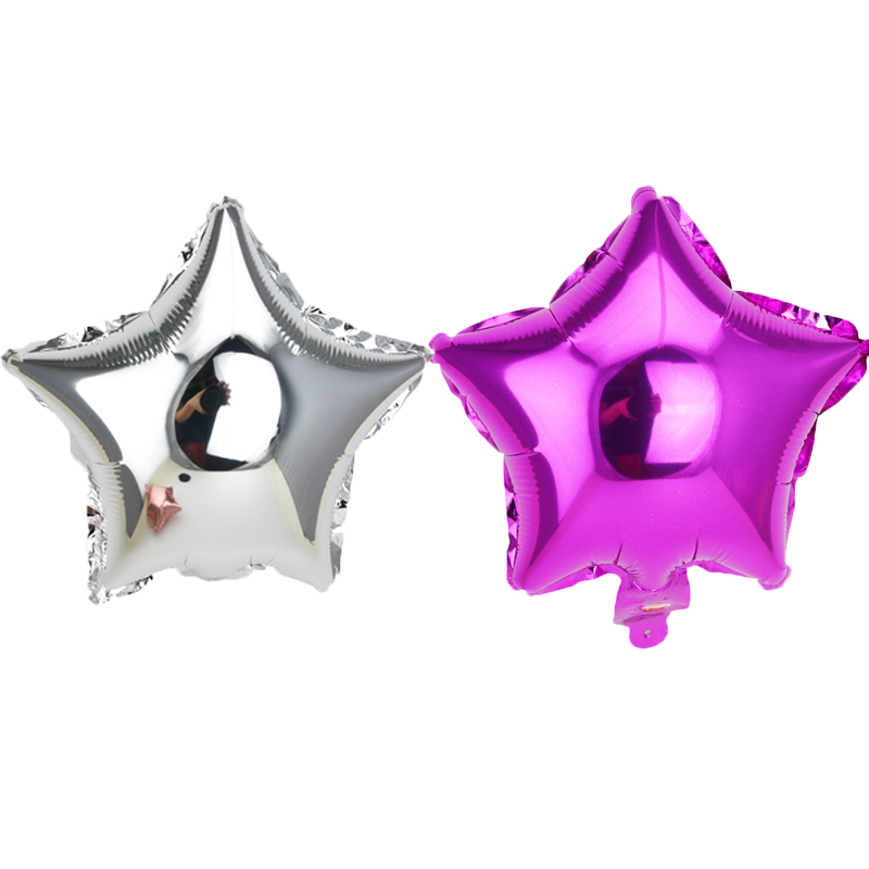 Five Points Star Foil Balloons (20pcs) Five Points Star Foil Balloons (20pcs)