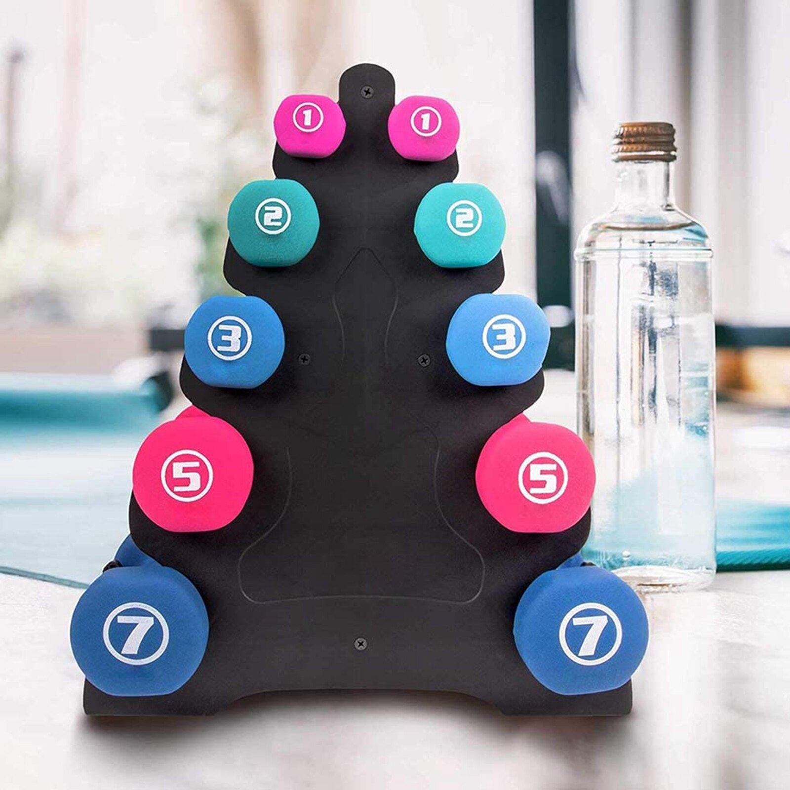 Five Tier Dumbbell Rack Stand