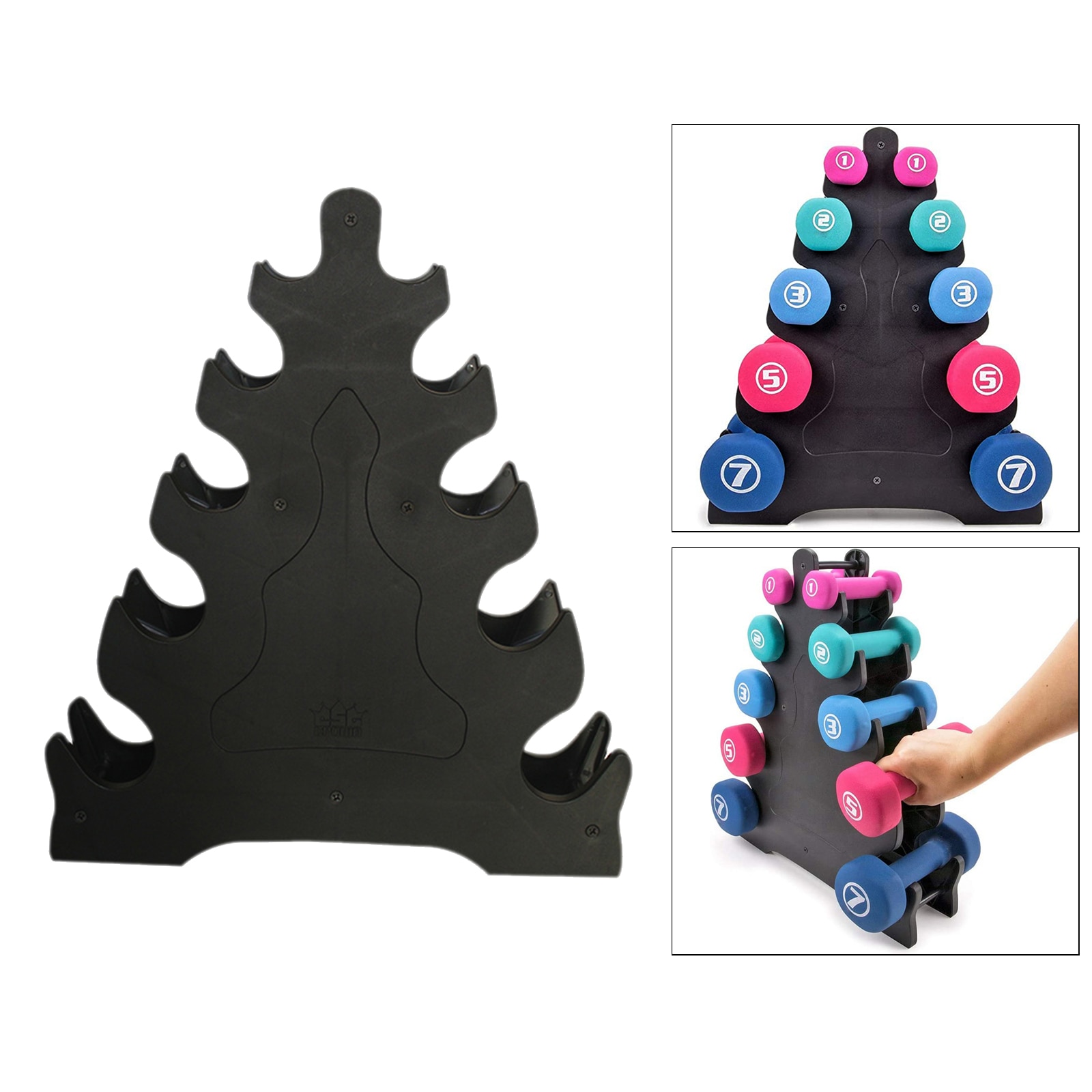 Five Tier Dumbbell Rack Stand