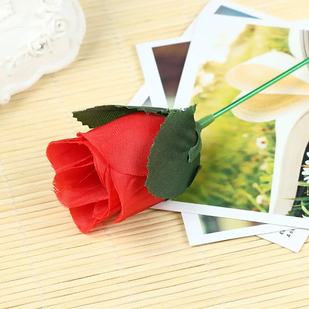 Flame To Rose Appearing Magic Flower Torch To Flower Magic Trick Flame Appearing Flower Professional Magician Bar