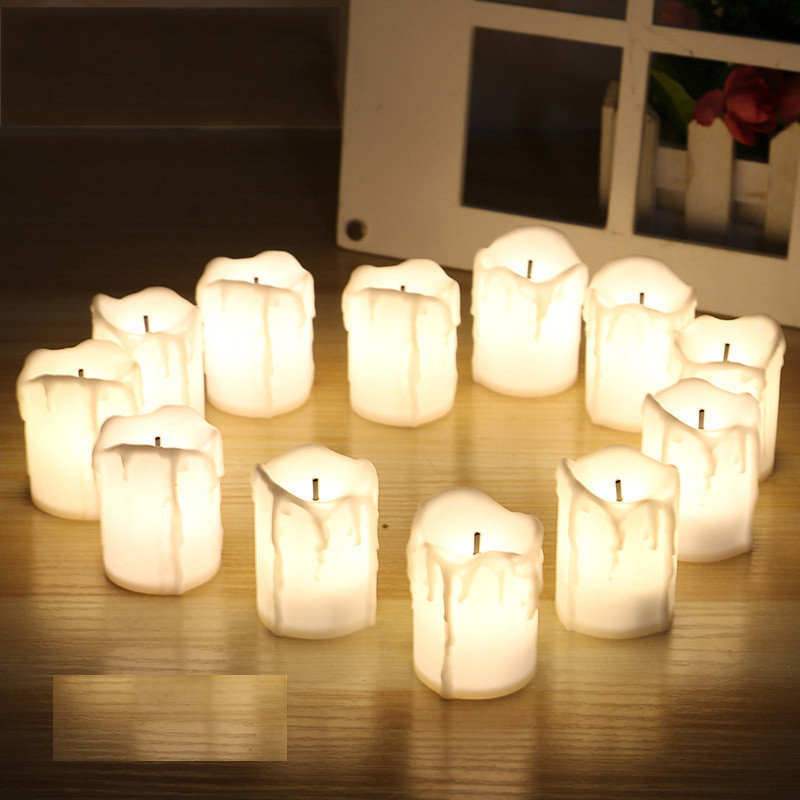 Flameless Candle LED Set (12pcs)
