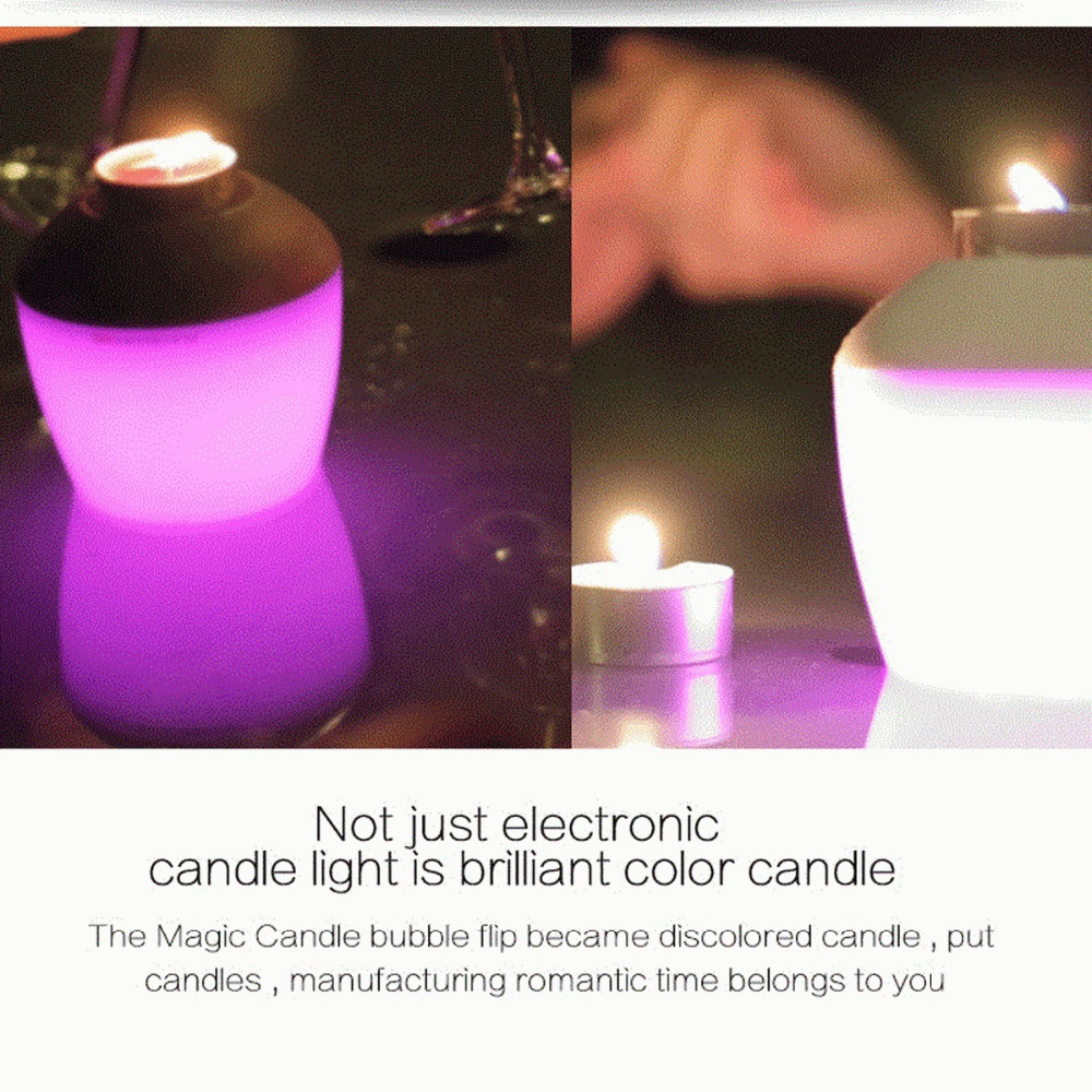Flameless Candle Scented RGB Light Flameless Candle Scented RGB Light