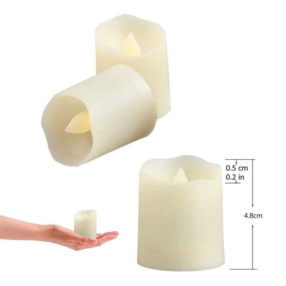 Flameless Candles with Timer Flickering Lights Flameless Candles with Timer Flickering Lights