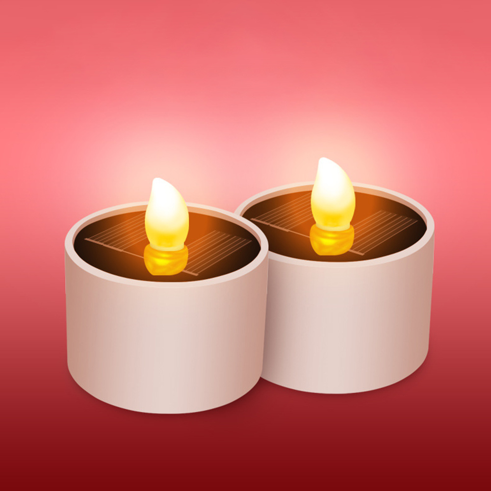 Flameless LED Solar Tea Lights