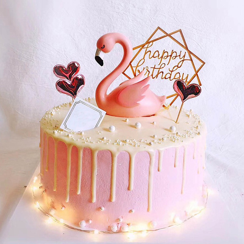 Flamingo Cake Topper Cake Decor Flamingo Cake Topper Cake Decor