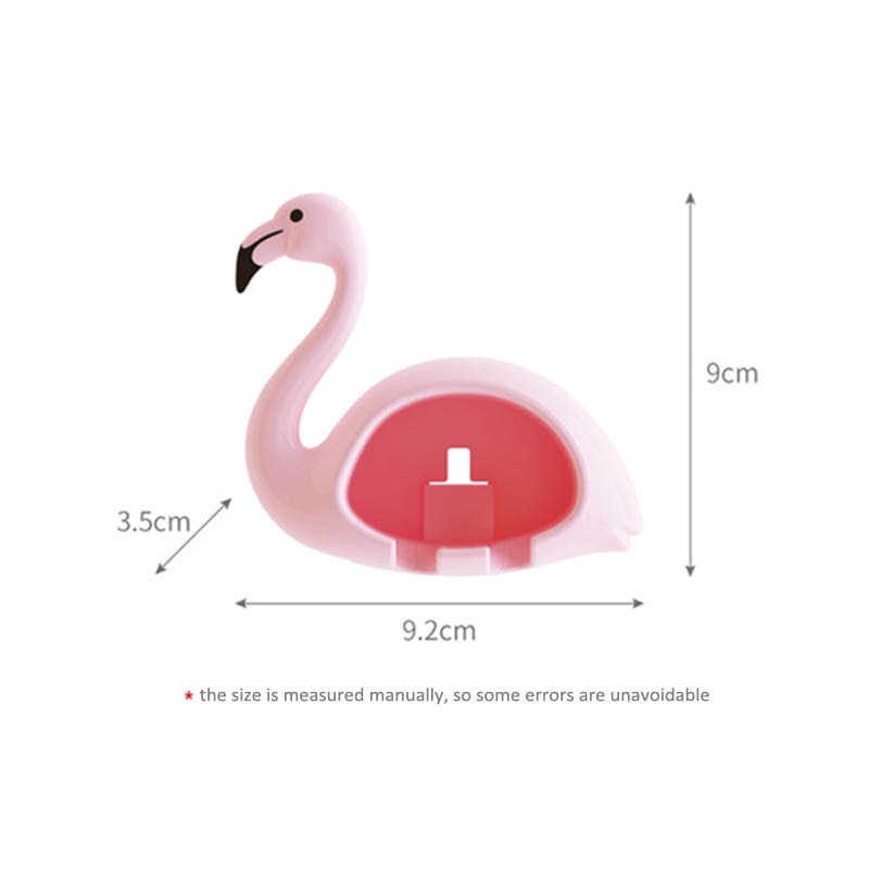 Flamingo Toothbrush Suction Holder Flamingo Toothbrush Suction Holder