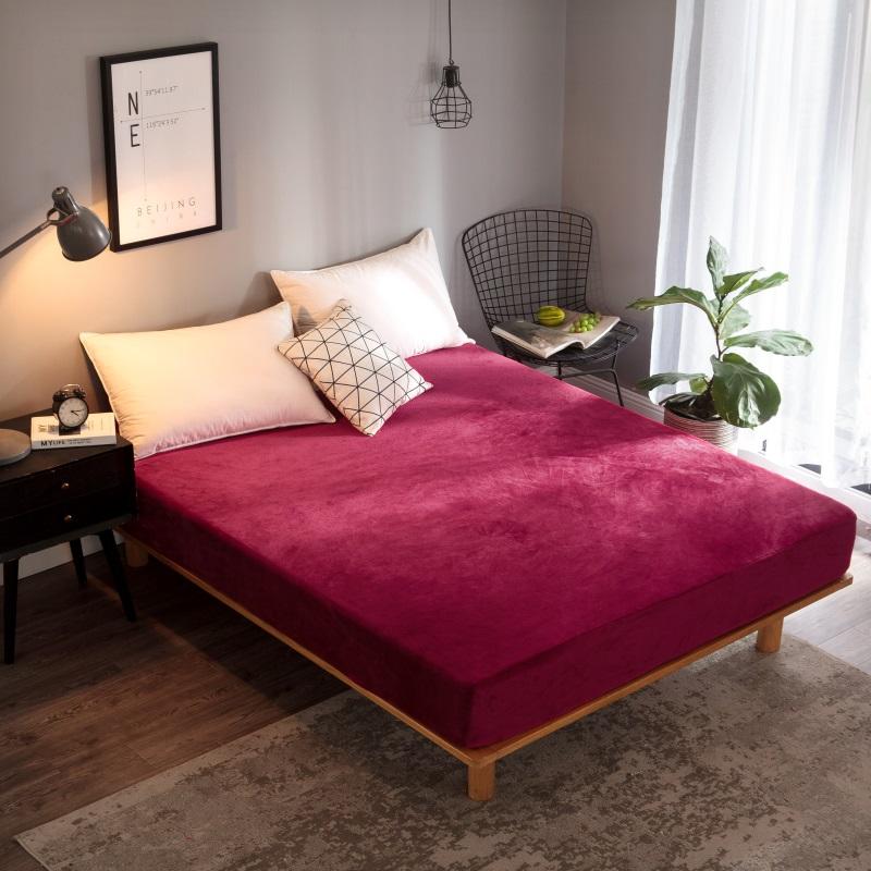Flannel Bed Sheet Fitter Bedcover