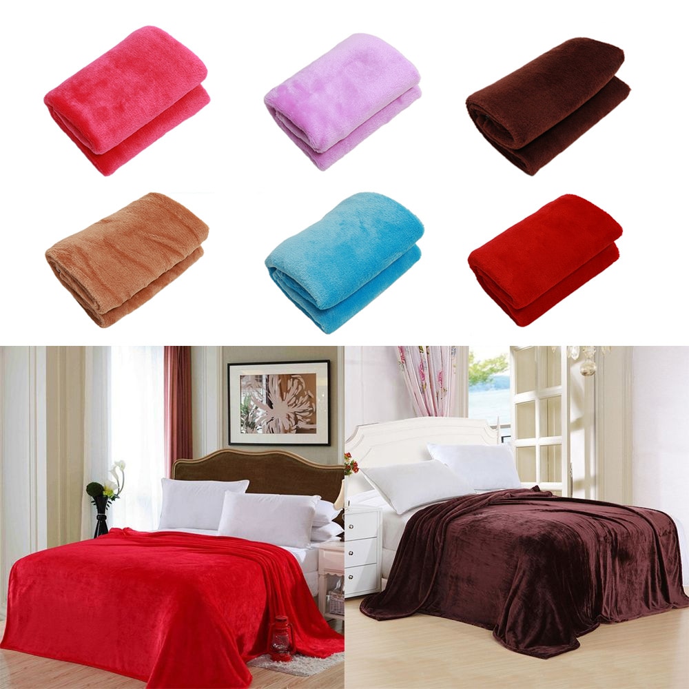 Flannel Blanket Comfortable Bed Sheets
