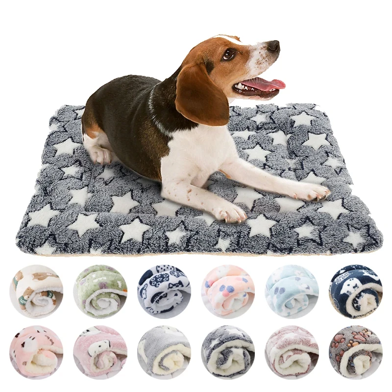 Flannel Pet Sleeping Mat Dog Bed Cat Litter Puppy Bed Dog Sofa Lovely Mattress Cushion for Small and Large Dog Blanket Flannel Pet Sleeping Mat Dog Bed Cat Litter Puppy Bed Dog Sofa Lovely Mattress Cushion for Small and Large Dog Blanket