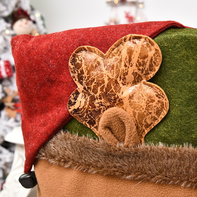 Flannel Santa Chair Cover