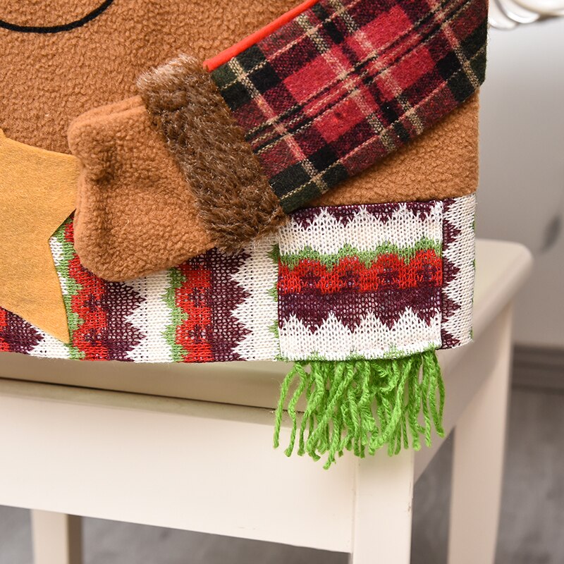 Flannel Santa Chair Cover