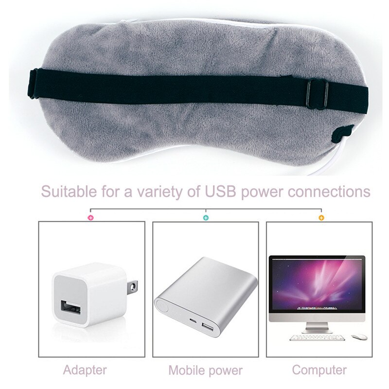 Flannel USB Heating Eye Patch Flannel USB Heating Eye Patch